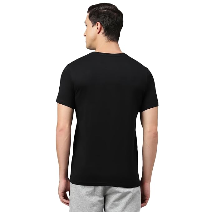 Men’s Crew Neck Cotton T-Shirt – Regular Fit, Short Sleeve, Soft & Breathable Casual Wear